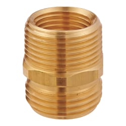 Ace 3/4 in. MHT x 3/4 in. MPT x 1/2 in. FPT in. Brass Threaded Hose Adapter