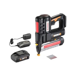 Worx 18 Ga. Cordless Brad Nailer and Staple Gun Kit (Battery & Charger) 20 V