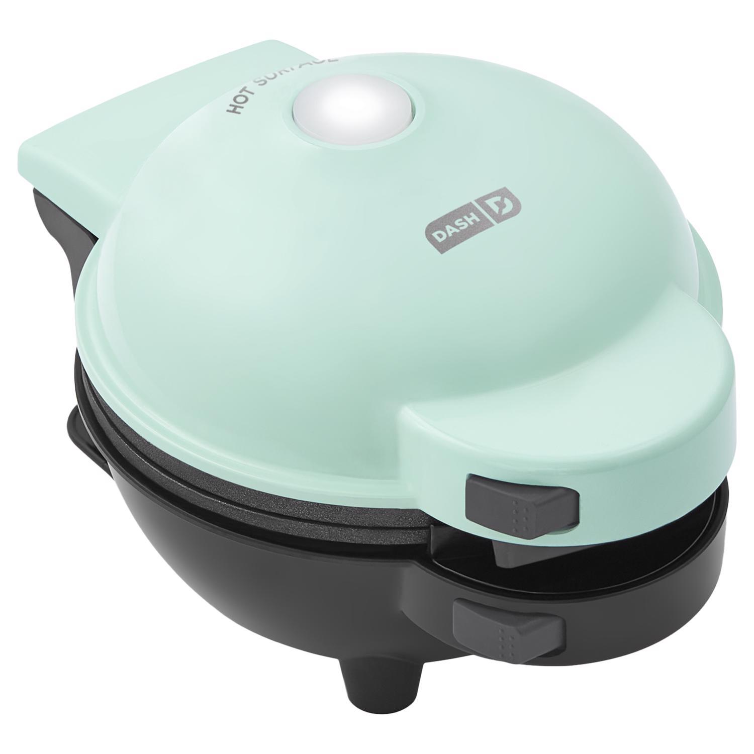 Dash 1 waffle Aqua Plastic Waffle Maker❗MAY HAVE MISSING PIECES/NEEDS CLEANING❗