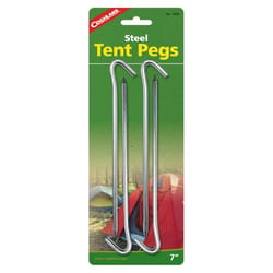 Coghlan's Silver Tent Pegs 7 in. L 1 pk