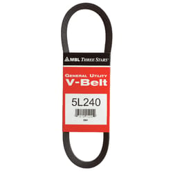 Mitsuboshi FHP General Utility V-Belt 0.63 in. W X 24 in. L For Fractional Horsepower Motors