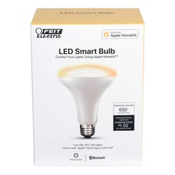 Feit Smart Home BR30 E26 (Medium) LED Bulb White 65 Watt Equivalence 1 pk