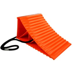 Seachoice Orange W/Rope Wheel Chock 1 pk