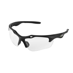 EGO Safety Glasses Clear Lens Black Frame 1 pc
