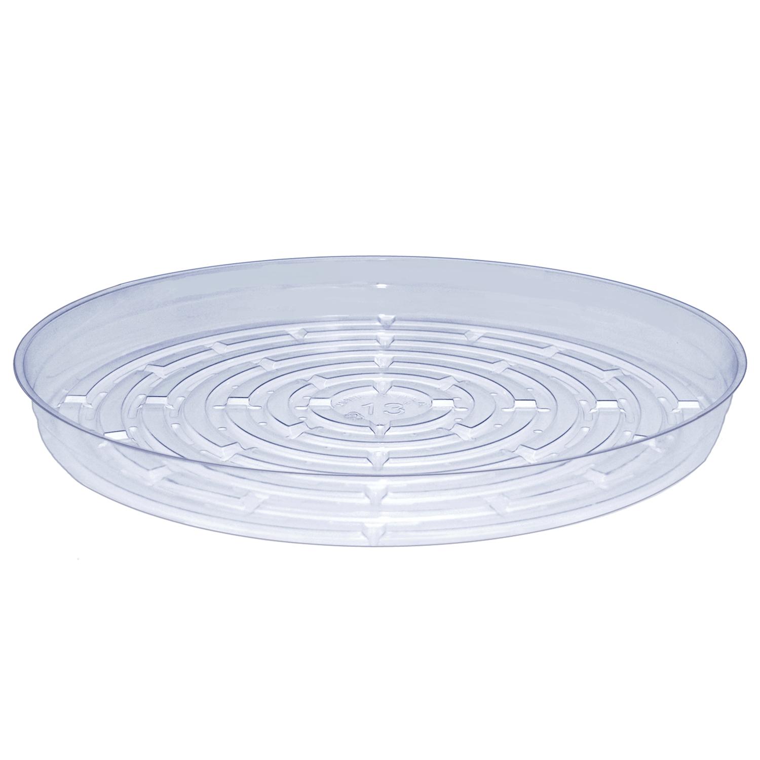Bond 6 in. D Vinyl Plant Saucer Clear