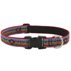 Lupine Pet Original Designs Multicolored El Paso Nylon Dog Adjustable Collar