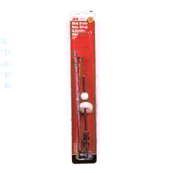 Ace Brushed Brass Sink Drain Rod and Strap