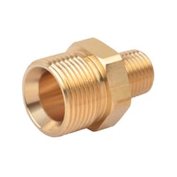 SurfaceMaxx M22 Male x 1/4-in Male NPT Screw Nipple 5800 psi