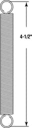 Prime-Line 4-1/2 in. L X 15/32 in. D Extension Spring 2 pk