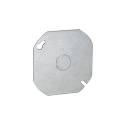 Raco Octagon Steel 4 in. H X 4 in. W Box Cover