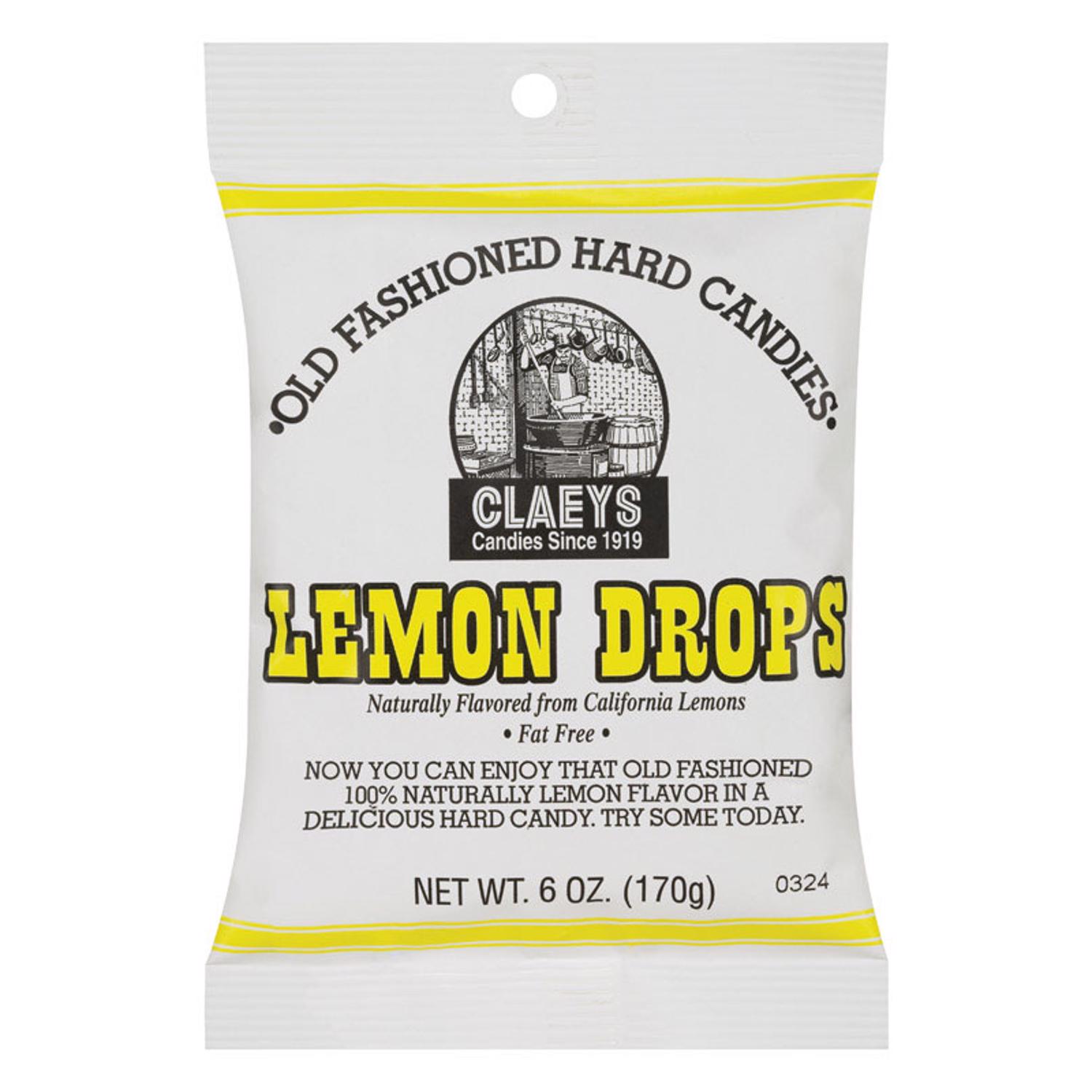 Claeys Old Fashioned Watermelon Hard Candies – 6 Oz Bag – Made In USA