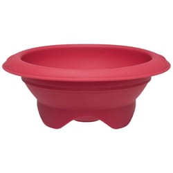 ForPro 8 in. W X 9 in. L Baking Bowl Red 1 pk