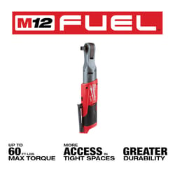 Milwaukee M12 FUEL 1/2 in. Brushless Cordless Ratchet Tool Only