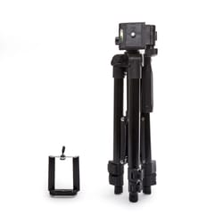 Kikkerland Black Extendable Tripod Phone Stand For All Mobile Devices