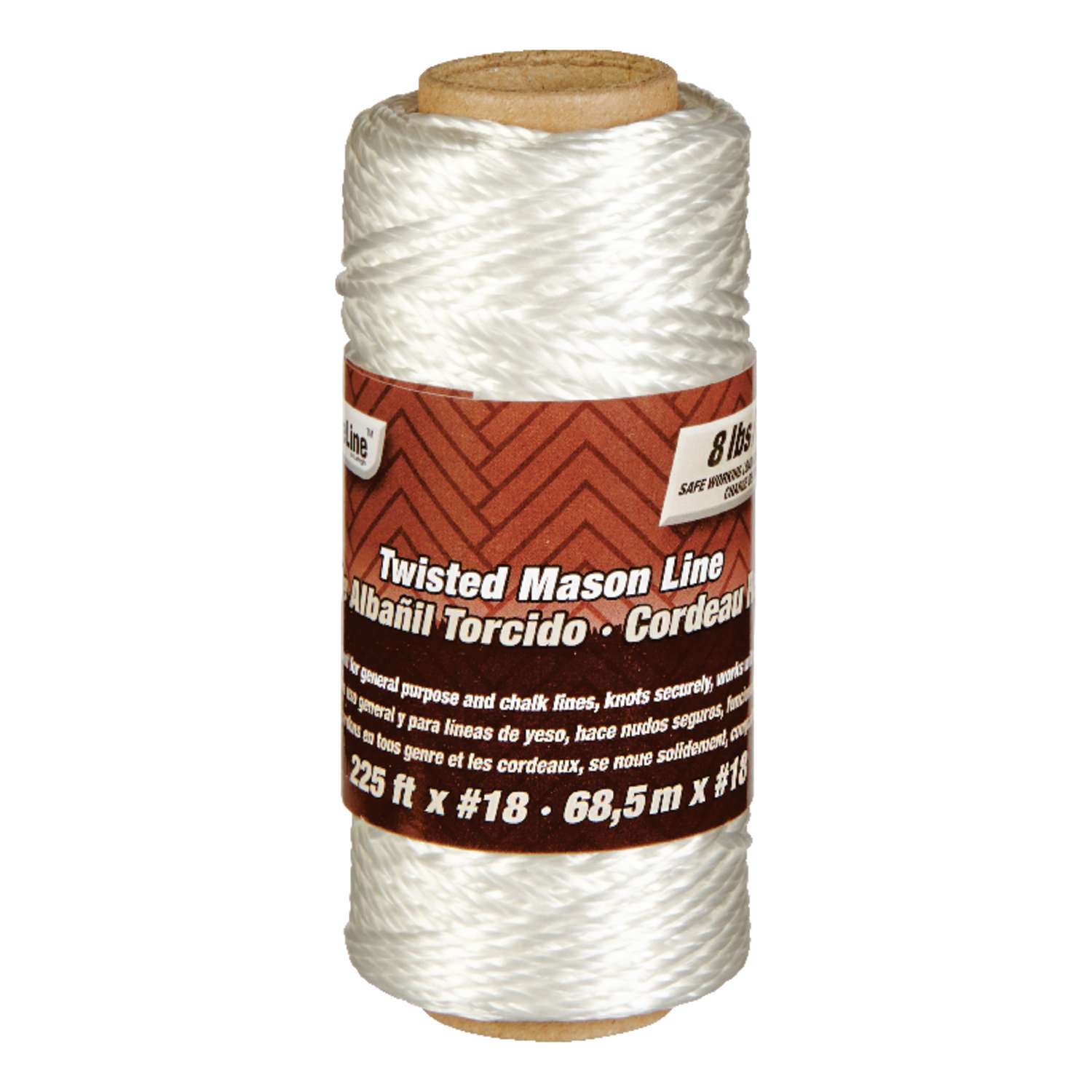 SecureLine 225 ft. L White Twisted Nylon Mason Line Twine Ace Hardware
