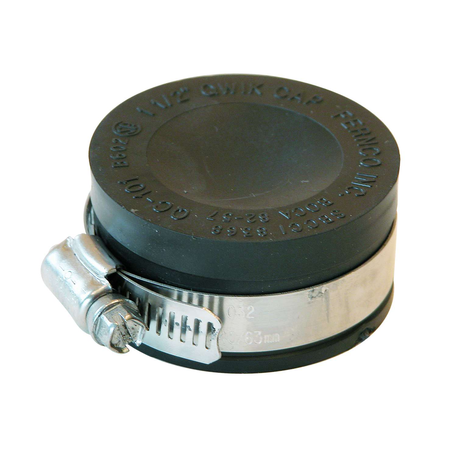 Fernco Schedule 40 1-1/2 in. Hub Hub PVC Drain Cap - Ace Hardware