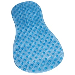Carex Health Brands Blue Shower/Tub Safety Mat Rubber .5 in. H X 32 in. L
