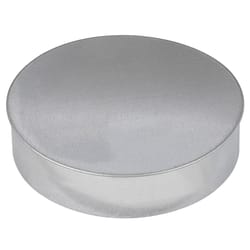 Imperial 8 in. X 8 in. X 8 in. Galvanized Steel Vent Tee Cap