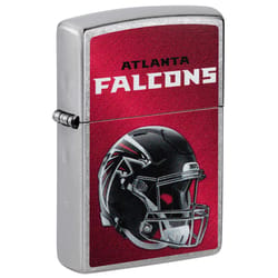 Zippo NFL Silver Atlantic Falcons Lighter 2 oz 1 pk