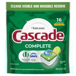 Cascade Complete Lemon Scent Pods Dishwasher Detergent 8.5 oz 1 pk