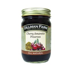 Dillman Farm All Natural Cherry Amaretto Preserves 16 oz Jar