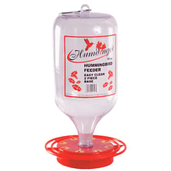 Humdinger Hummingbird 72 oz Plastic Bottle Nectar Feeder 8 ports