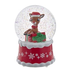 Kurt S. Adler Rudolph Snow Globe Table Decor