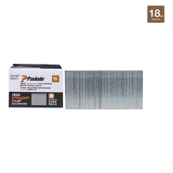 Paslode 1-1/4 in. L X 18 Ga. Straight Strip Galvanized Brad Nails 2,000 pk