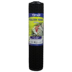 Tenax 2 ft. H X 25 ft. L Polyethylene Pet Fence Black