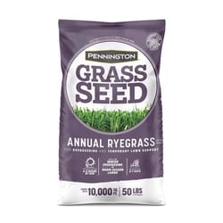 Pennington Annual Ryegrass Full Sun/Light Shade Grass Seed 50 lb