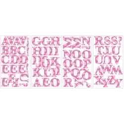 RoomMates 2.75 in. W X 2.5 in. L Express Yourself Letters Peel and Stick Wall Decal
