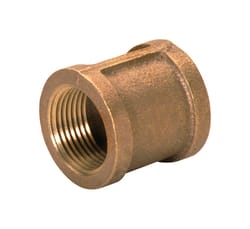 JMF Company 2 in. Female X 1-1/4 in. D FPT Red Brass Coupling