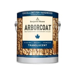 Benjamin Moore Arborcoat Transparent Flat Teak Acrylic/Alkyd/Urethane Waterborne Stain 1 gal