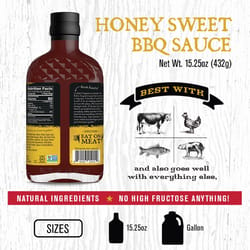 Rufus Teague BBQ Sauce - Gluten Free Honey Sweet BBQ Sauce 16 oz