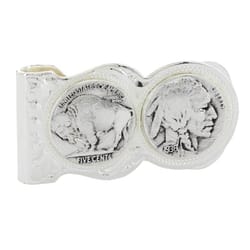 Montana Silversmiths Buffalo Head Nickel Money Clip 1 pk