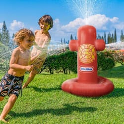 PoolCandy Little Tikes Multicolored PVC/Vinyl Inflatable Giant Fire Hydrant Sprinkler