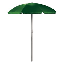 Oniva Portable Beach Green Hunter Green 66 in. D Umbrella