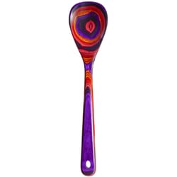 Totally Bamboo Baltique Multicolored Birch Wood Cooking Spoon