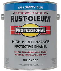 Rust-Oleum Professional Indoor and Outdoor Safety Blue Protective Paint 1 gal