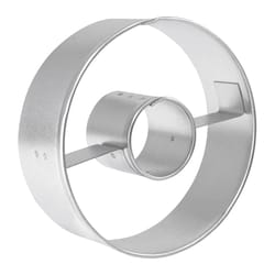 R&M International Corp International Corp 3 in. Donut Cookie Cutter Silver 1 pc
