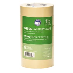 IPG 1.41 in. W X 60 yd L Beige Medium Strength Painter's Tape 6 pk