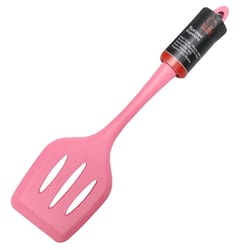 Chef Craft Premium Pink Silicone/Steel Turner/Spatula