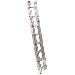 Werner  16 ft. H x 16 in. W Aluminum  Extension Ladder  Type III  200 lb. 