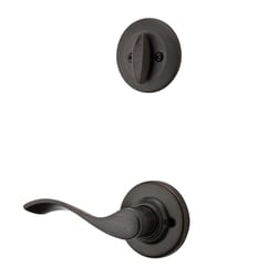 Kwikset Balboa Venetian Bronze Inside Trim Handleset 1-3/4 in.