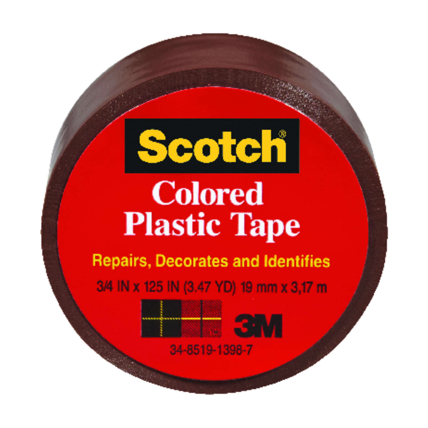 UPC 021200000102 product image for Scotch(r) Color Plastic Tape - 6 Pack | upcitemdb.com