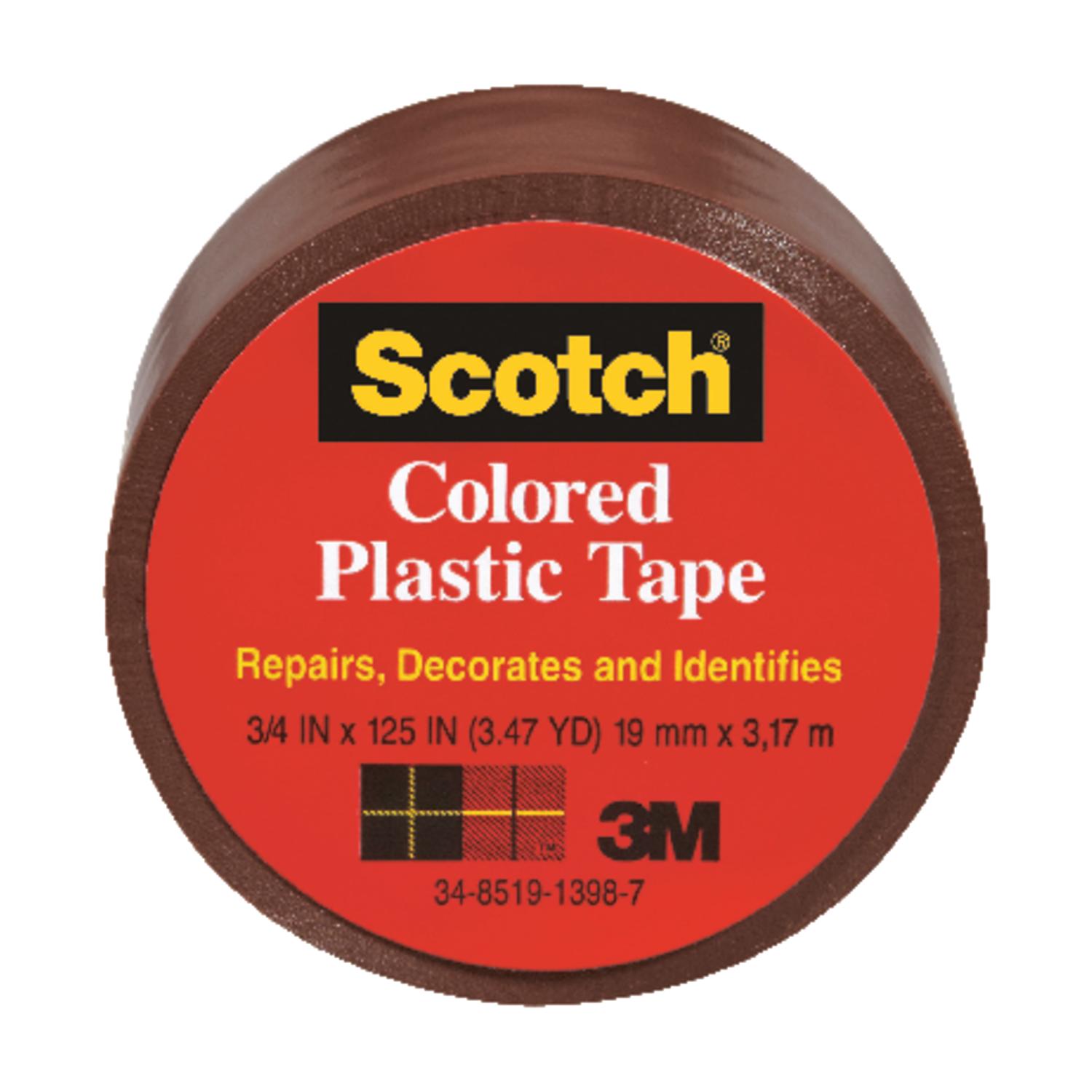 UPC 021200000102 product image for Scotch(r) Color Plastic Tape - 6 Pack | upcitemdb.com