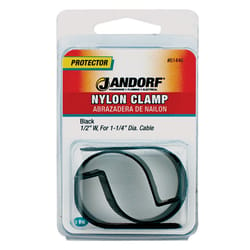 Jandorf 1-1/4 in. D Nylon Cable Clamp 2 pk
