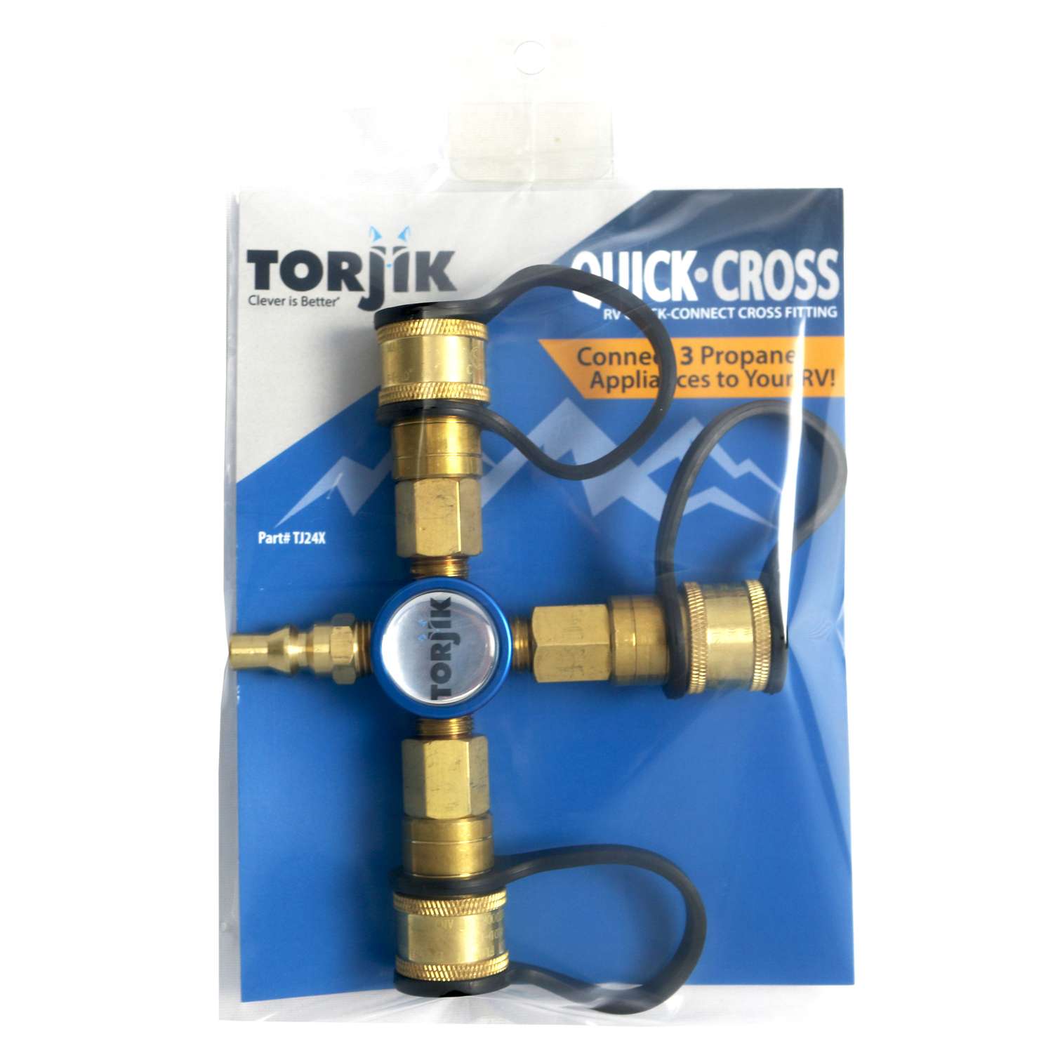 Torjik Quick Cross Propane Tee Kit 1 pk Ace Hardware