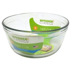 Kitchen Classics Mixing Bowl Clear