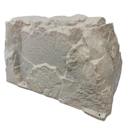 DekoRRa Products Black/Gray Polyethylene 21 in. H X 39 in. L X 21 in. W Artificial Landscape Enclosu